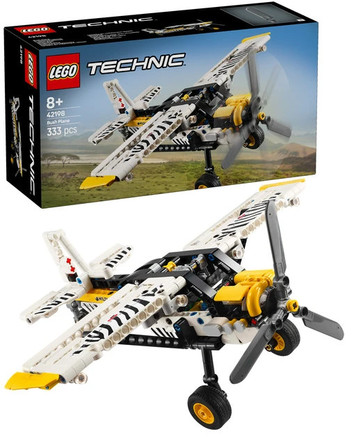 LEGO® Technic Krūmynų lėktuvas Orlaivis Dovana vaikams 42198