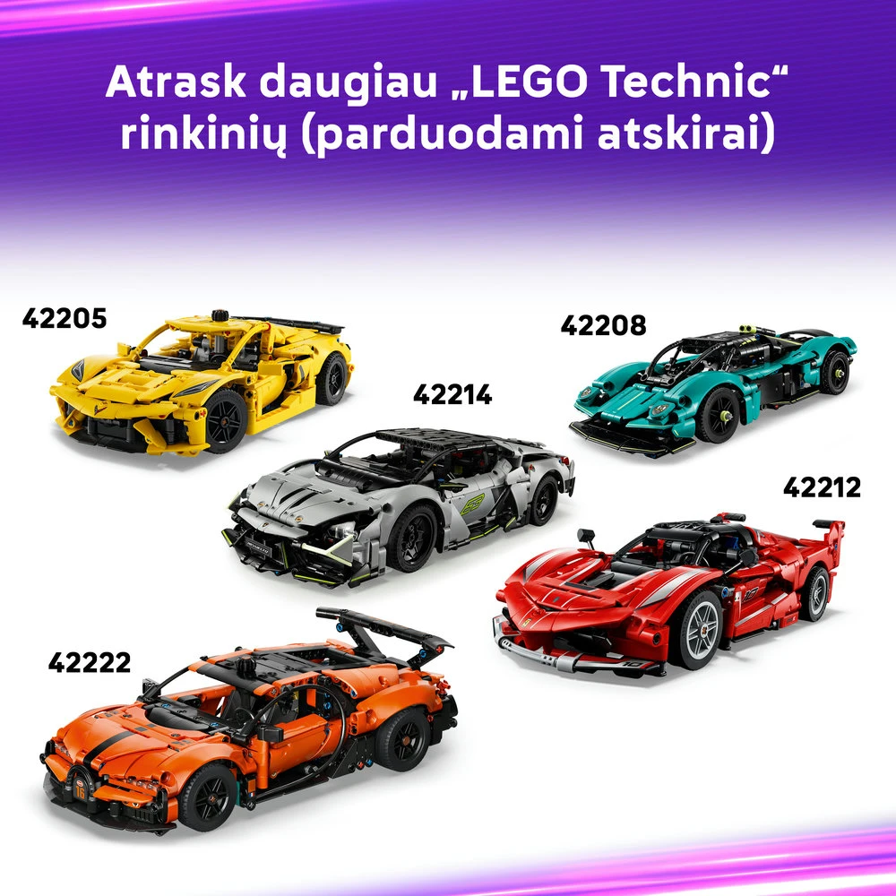 LEGO® Technic Lenktyninis automobilis „BMW M4 GT3 EVO“, 42226