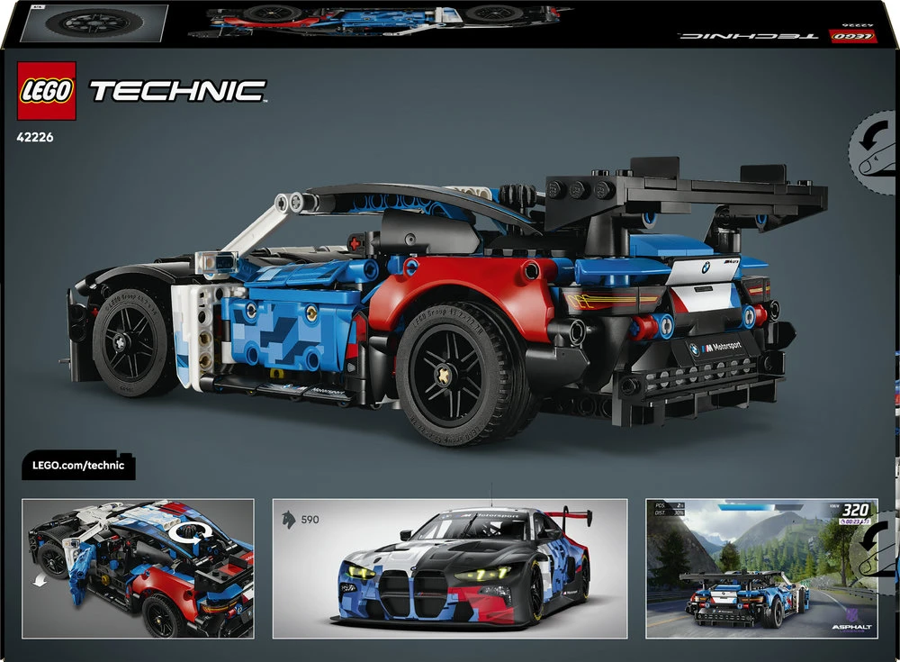 LEGO® Technic Lenktyninis automobilis „BMW M4 GT3 EVO“, 42226