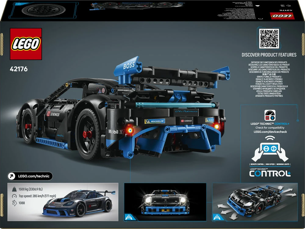 LEGO® Technic Lenktyninis automobilis Porsche GT4 e-Performance (42176)