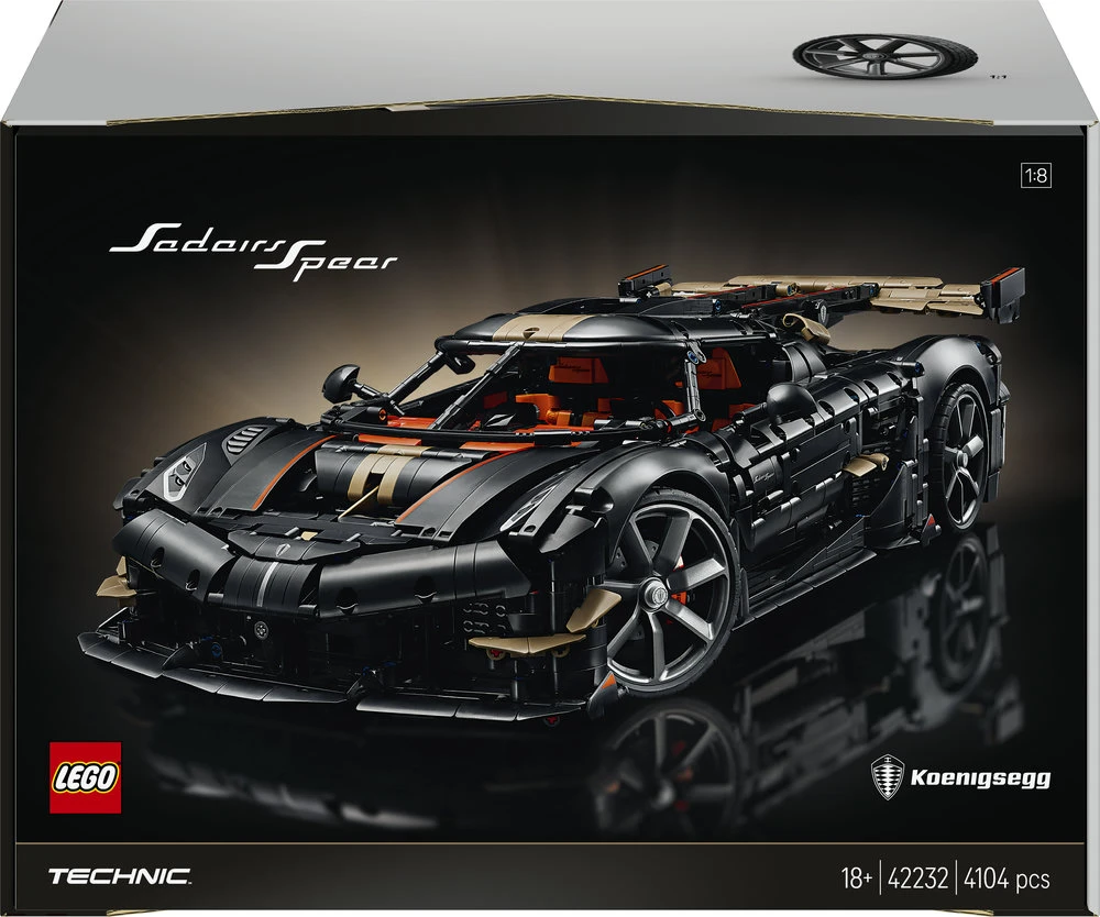 LEGO® Technic Megaautomobilis „Koenigsegg Sadair's Spear“ 42232