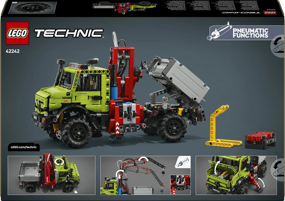 LEGO® Technic „Mercedes-Benz Unimog U 5023“ su gerve 42242