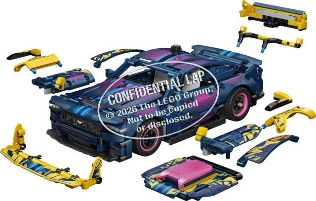 LEGO® Technic Modifikuotas automobilis „Ford Mustang GT“ 42236