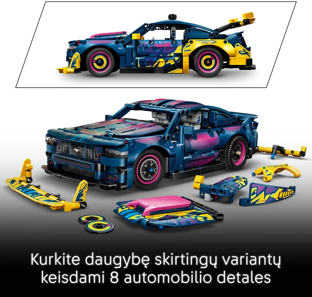 LEGO® Technic Modifikuotas automobilis „Ford Mustang GT“ 42236