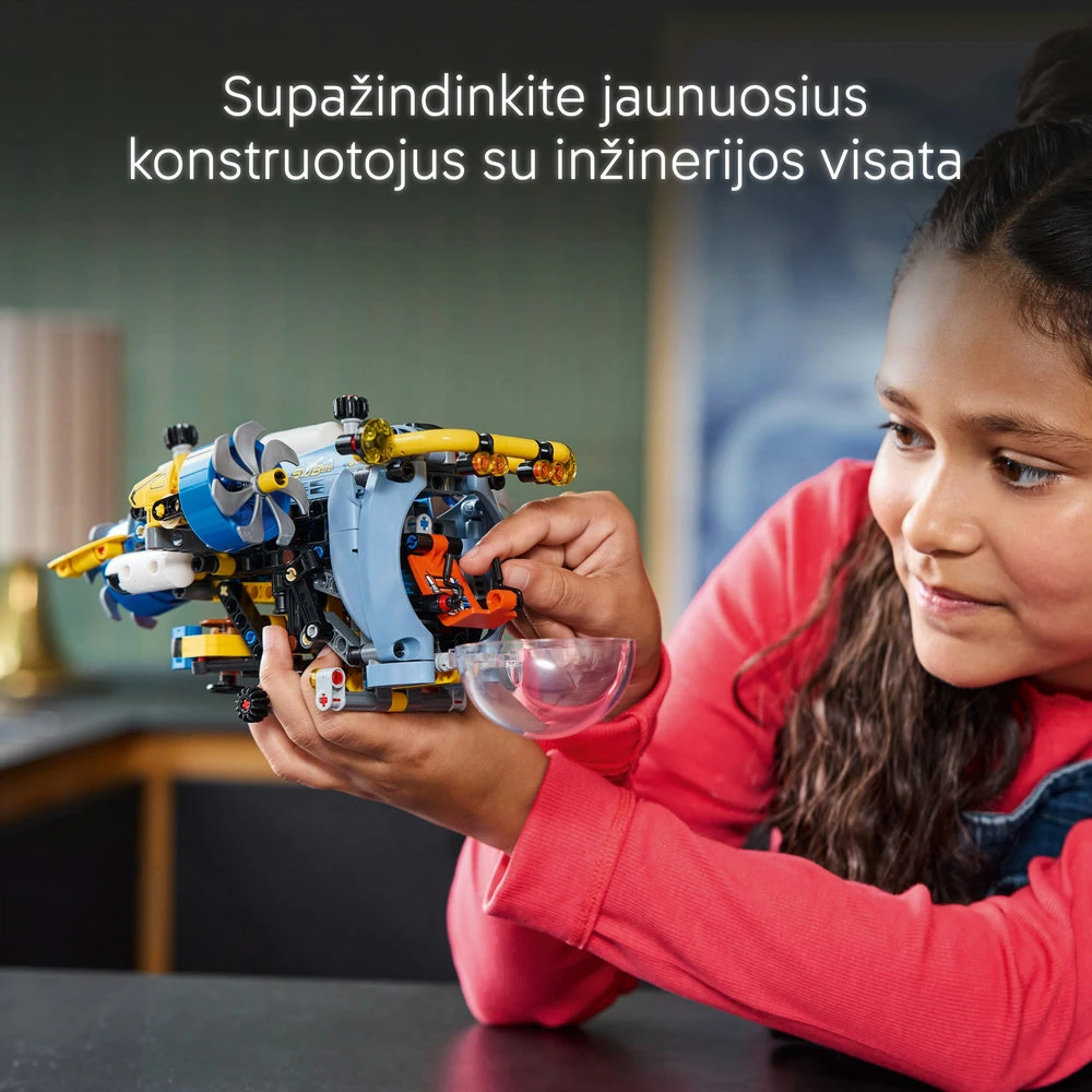 LEGO® Technic Mokslinių tyrimų povandeninis laivas (42201)