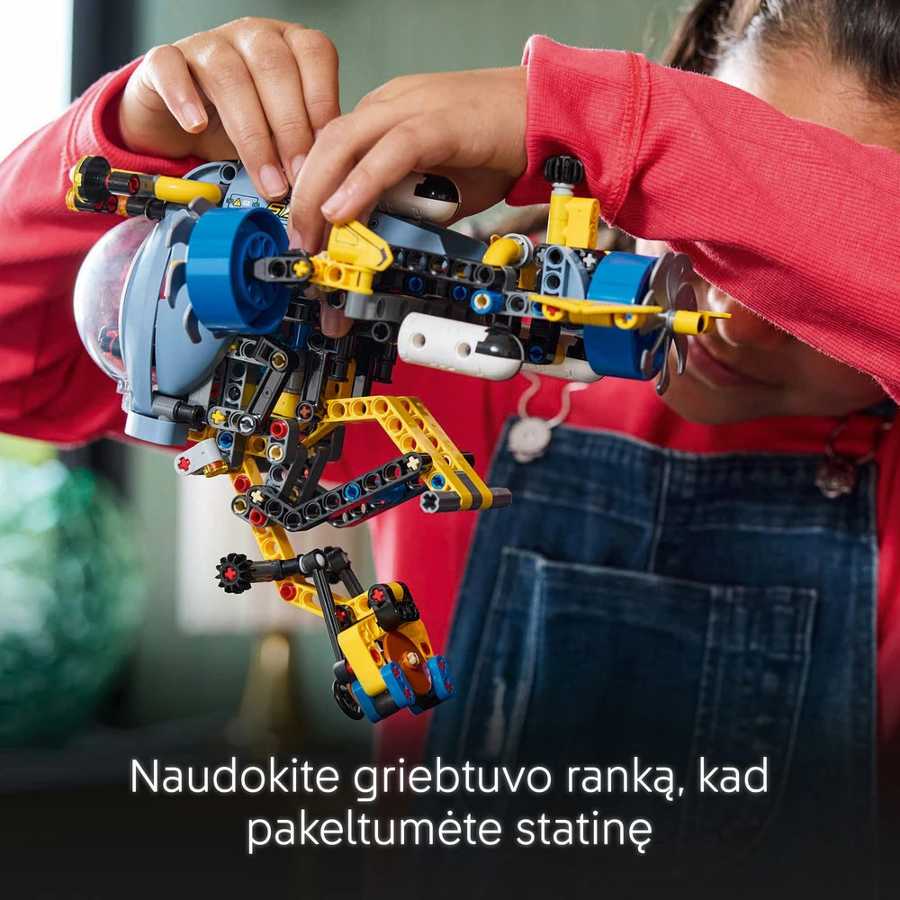 LEGO® Technic Mokslinių tyrimų povandeninis laivas (42201)