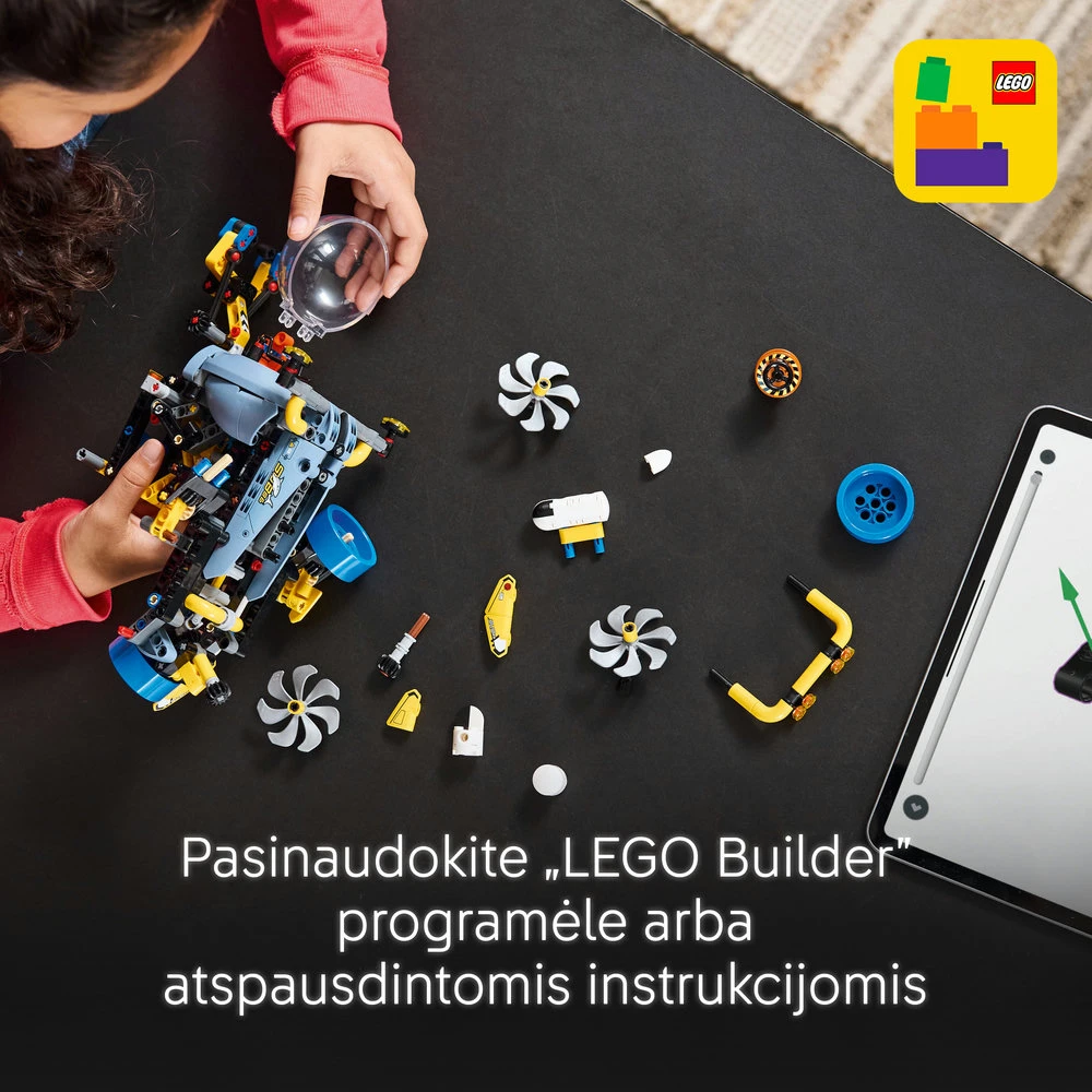 LEGO® Technic Mokslinių tyrimų povandeninis laivas (42201)