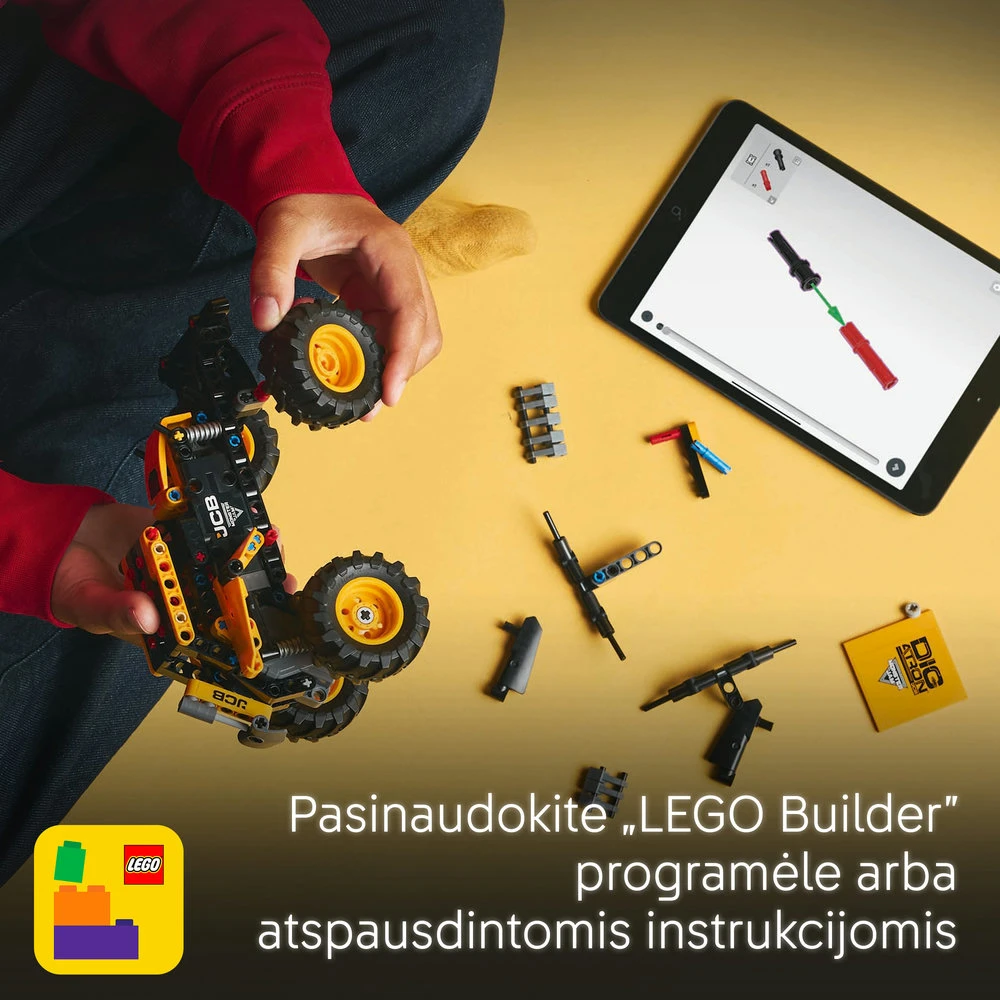 LEGO® Technic Monster Jam™ DIGatron™ su spyruokliniu mechanizmu (42199)