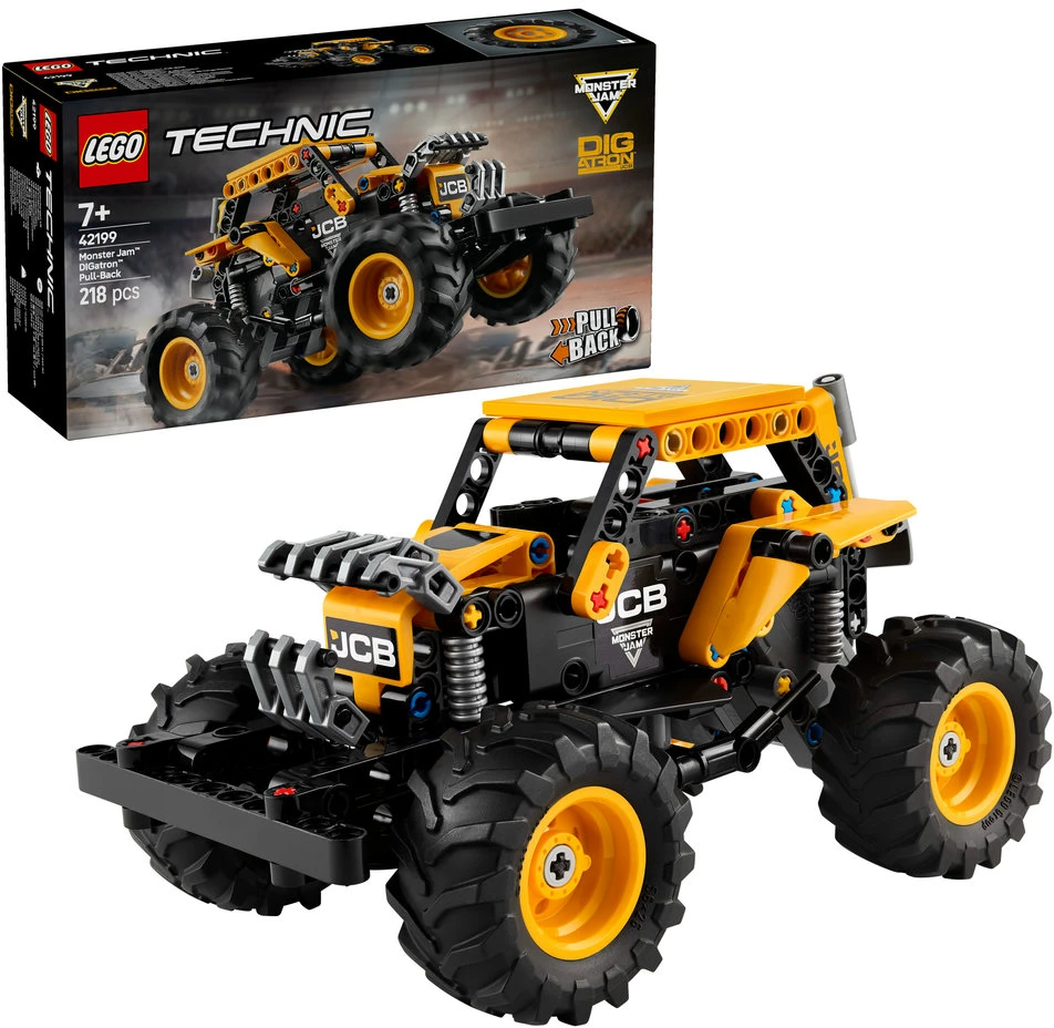 LEGO® Technic Monster Jam™ DIGatron™ su spyruokliniu mechanizmu (42199)