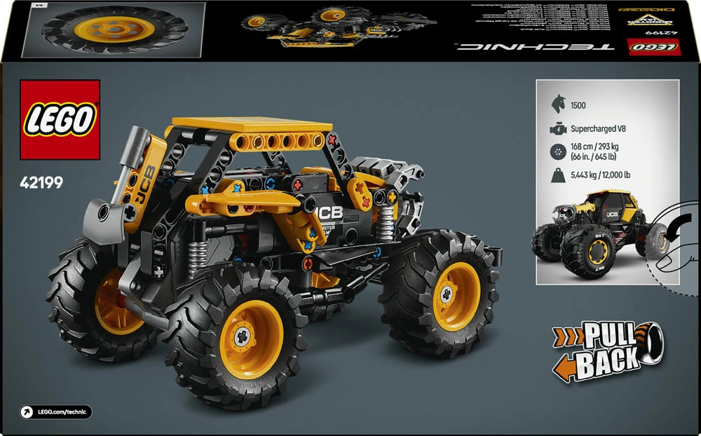 LEGO® Technic Monster Jam™ DIGatron™ su spyruokliniu mechanizmu (42199)