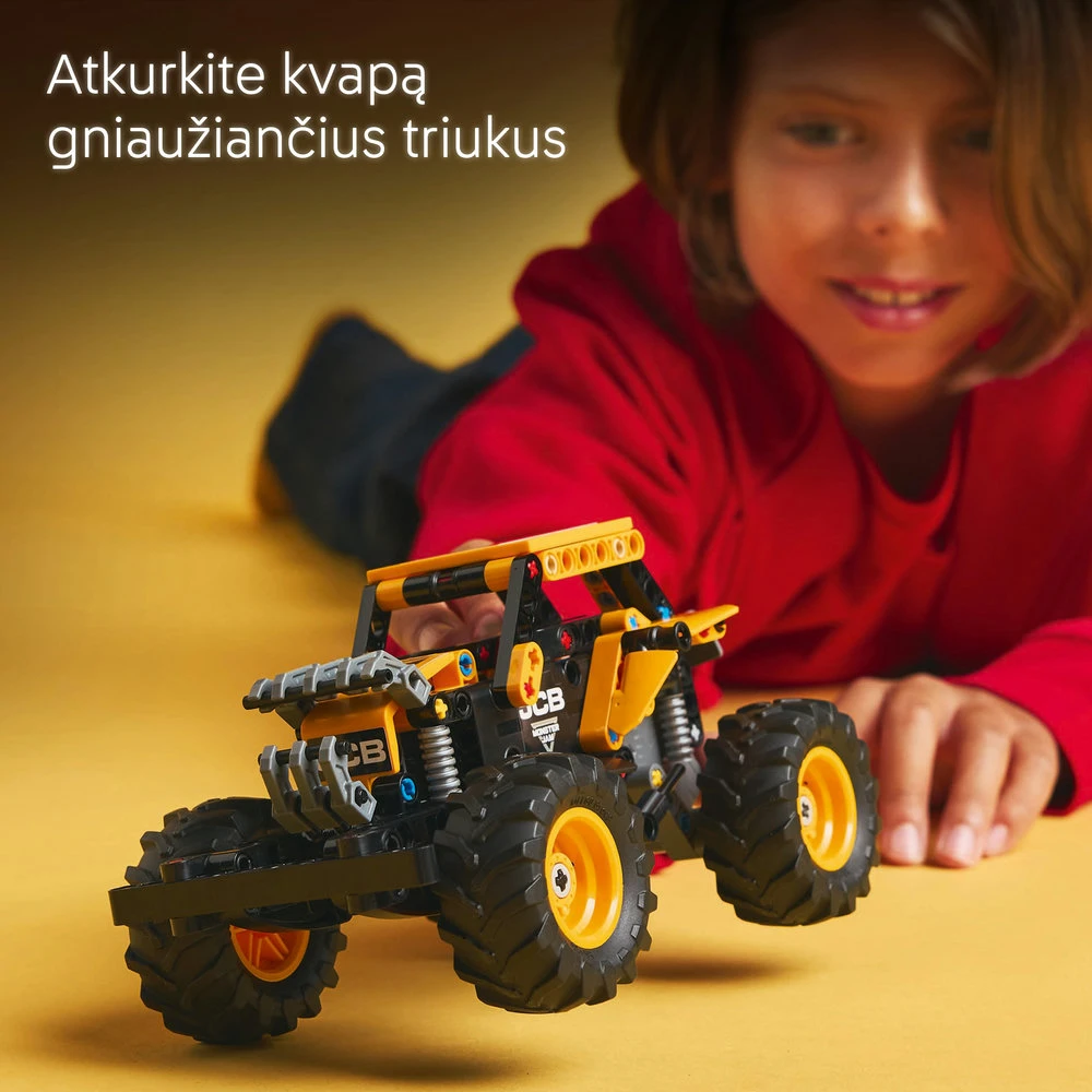 LEGO® Technic Monster Jam™ DIGatron™ su spyruokliniu mechanizmu (42199)