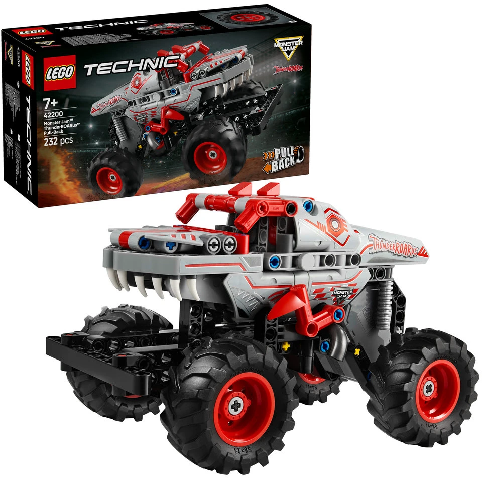 LEGO® Technic Monster Jam™ ThunderROARus™ su spyruokliniu mechanizmu (42200)
