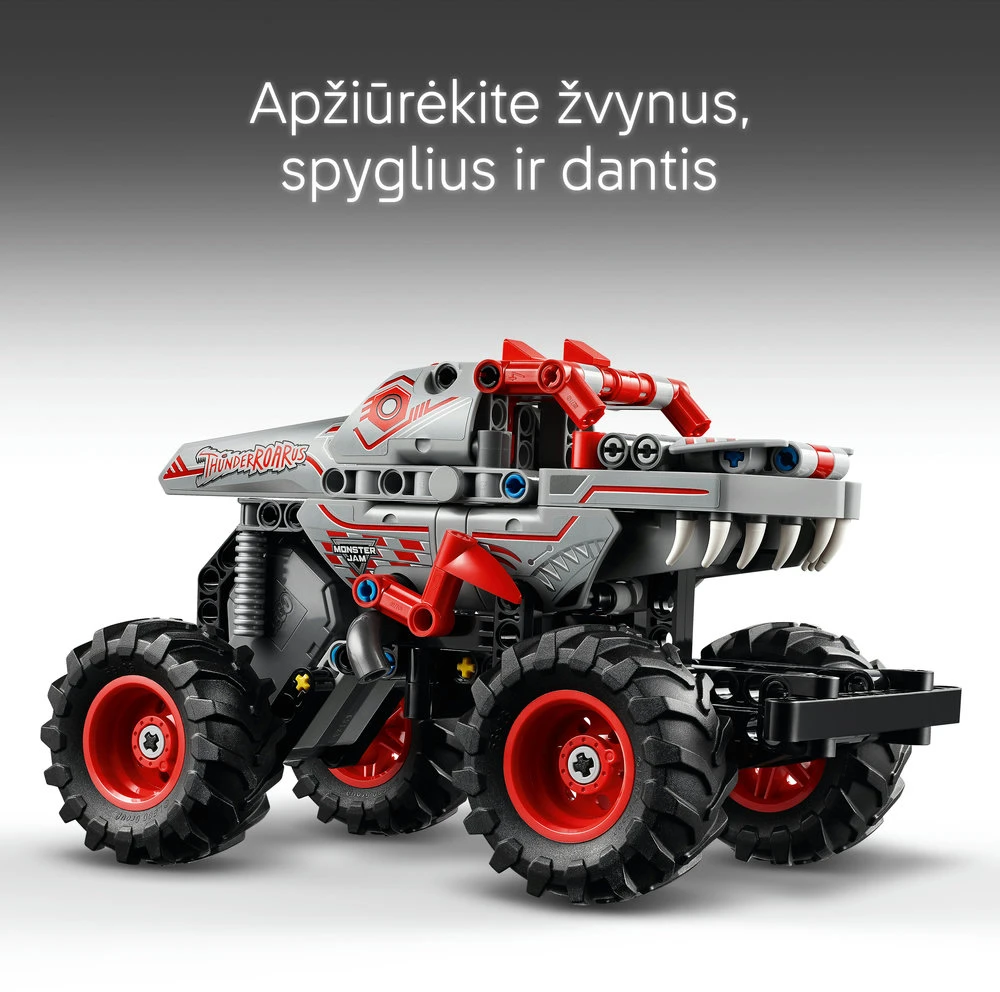 LEGO® Technic Monster Jam™ ThunderROARus™ su spyruokliniu mechanizmu (42200)