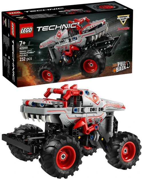 LEGO® Technic Monster Jam™ ThunderROARus™ su spyruokliniu mechanizmu (42200)