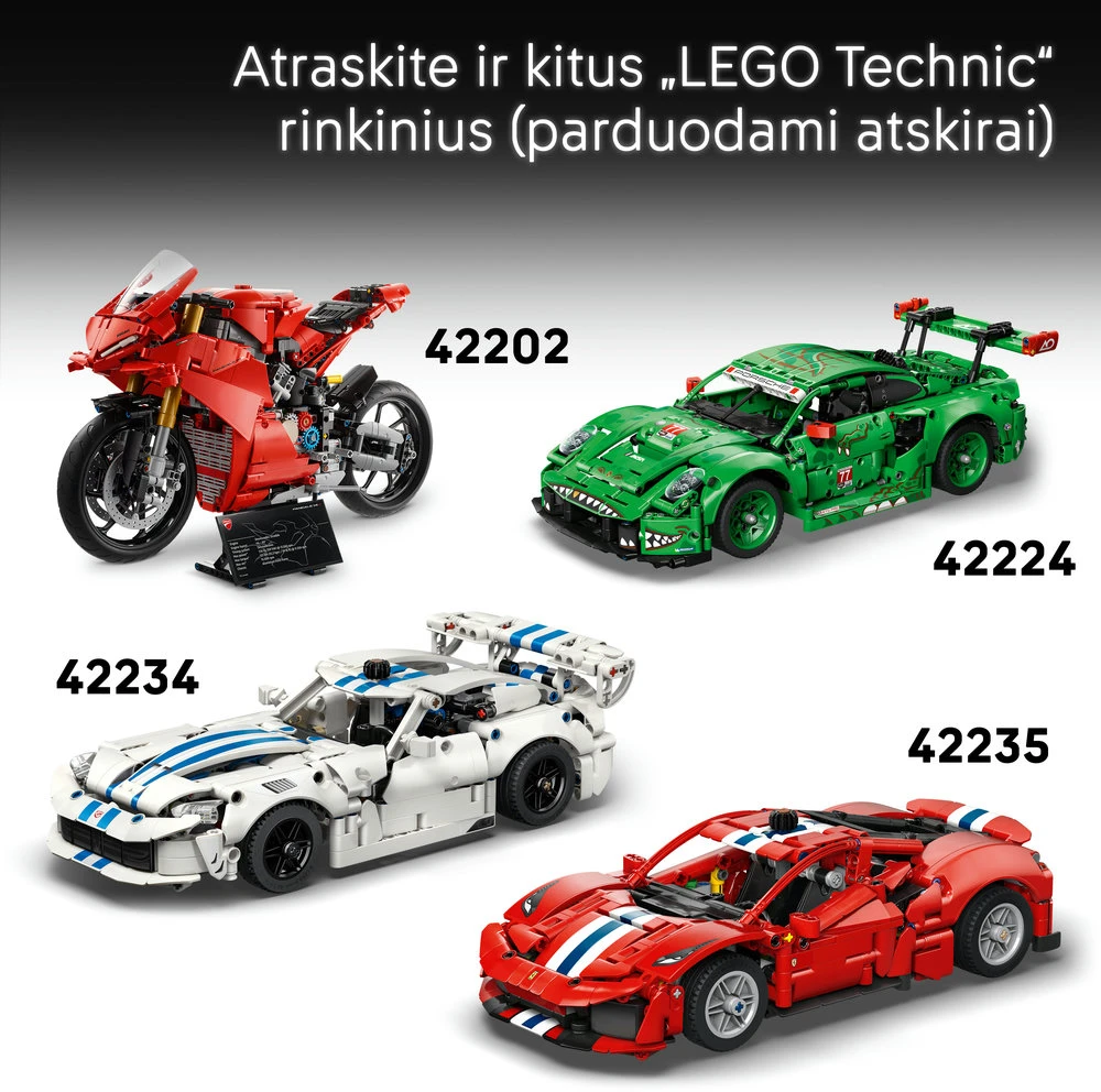 LEGO® Technic Motociklas „Ducati Desmo450 MX Factory“ 42238