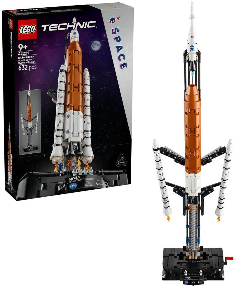 LEGO® Technic NASA paleidimo į kosmosą sistemos „Artemis“ raketa 42221
