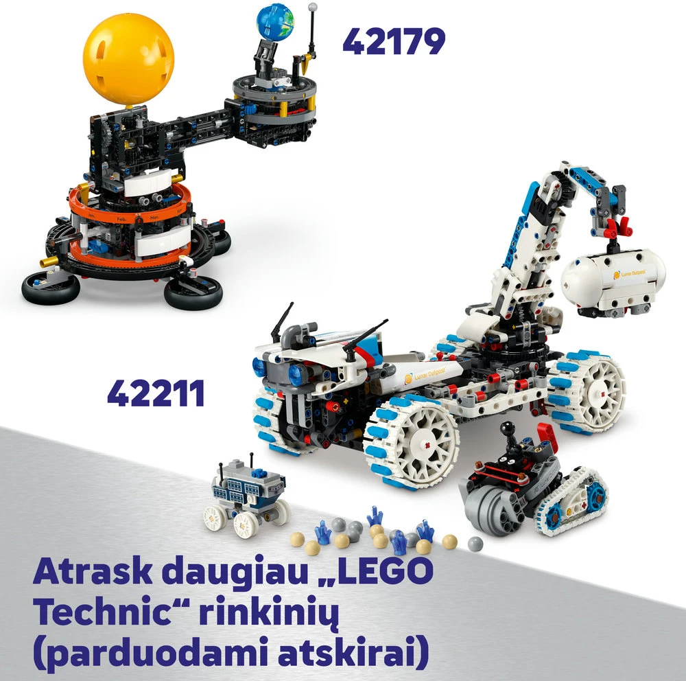 LEGO® Technic NASA paleidimo į kosmosą sistemos „Artemis“ raketa 42221