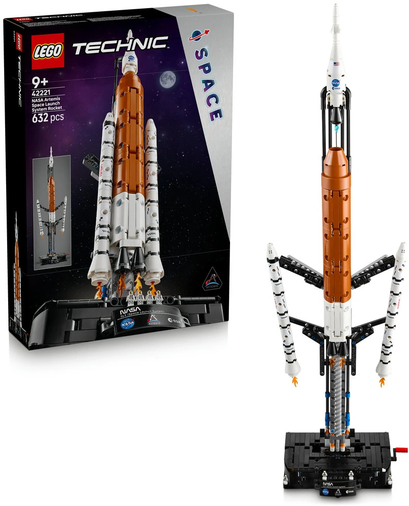 LEGO® Technic NASA paleidimo į kosmosą sistemos „Artemis“ raketa 42221