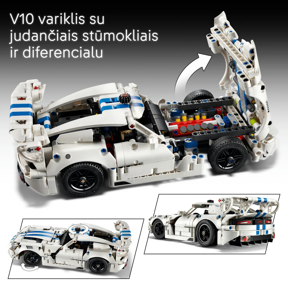 LEGO® Technic Sportinis automobilis „Dodge Viper GTS-R“ 42234