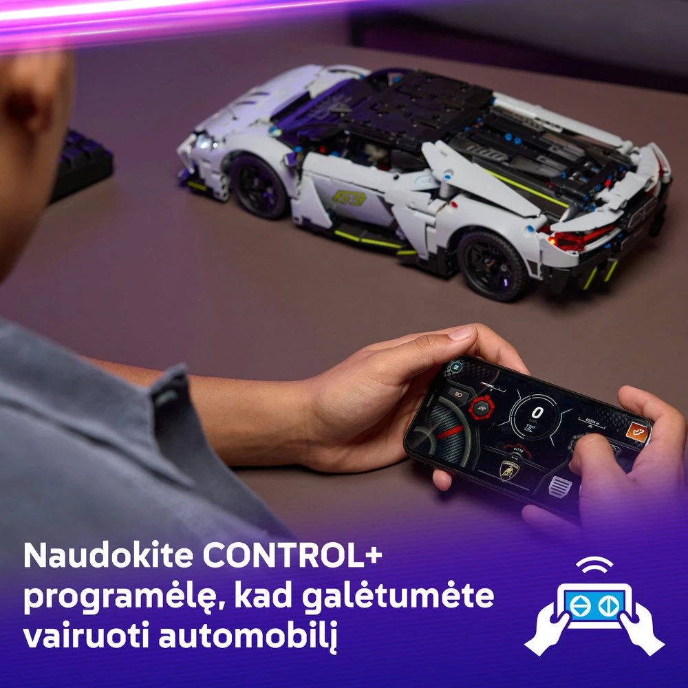LEGO Technic Sportinis superautomobilis Lamborghini Revuelto 42214