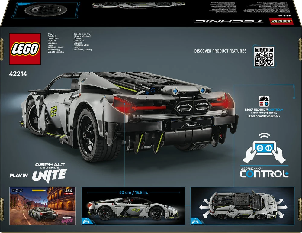 LEGO Technic Sportinis superautomobilis Lamborghini Revuelto 42214