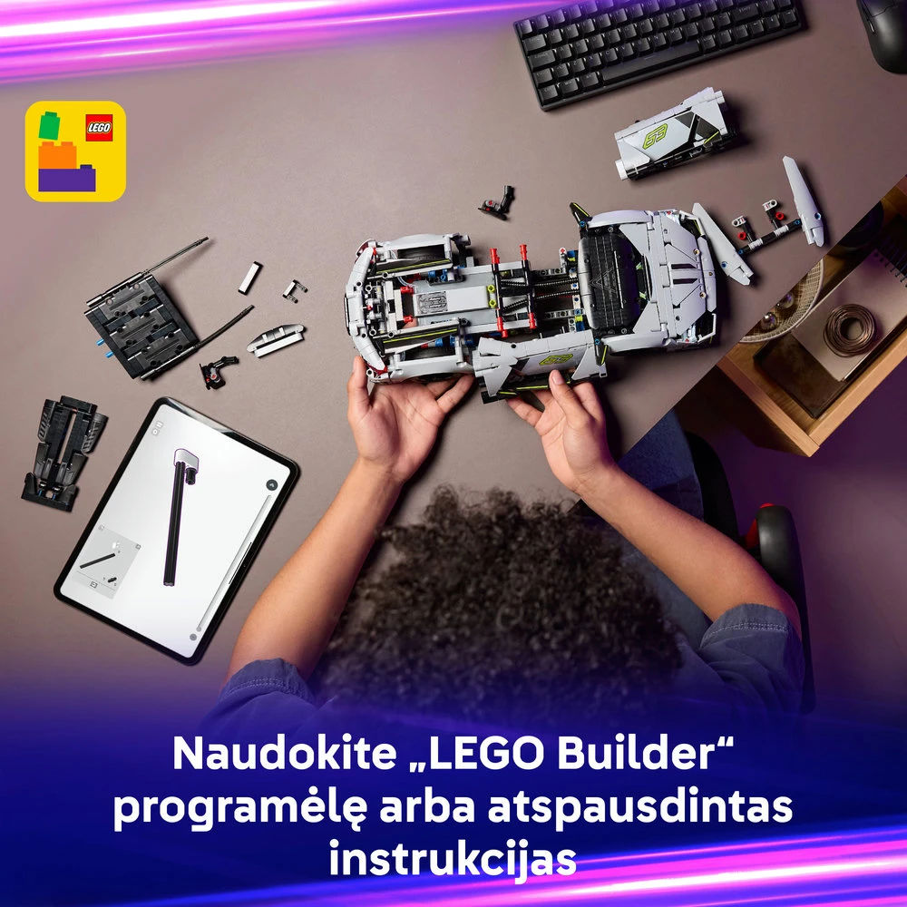 LEGO Technic Sportinis superautomobilis Lamborghini Revuelto 42214