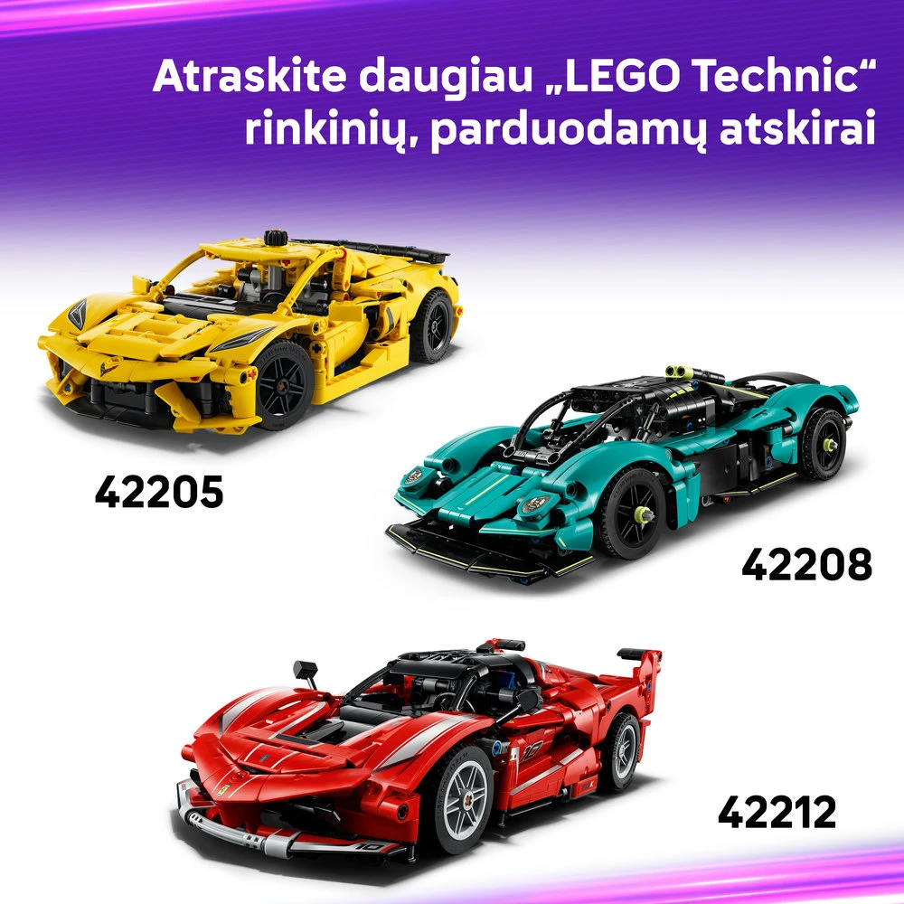 LEGO Technic Sportinis superautomobilis Lamborghini Revuelto 42214