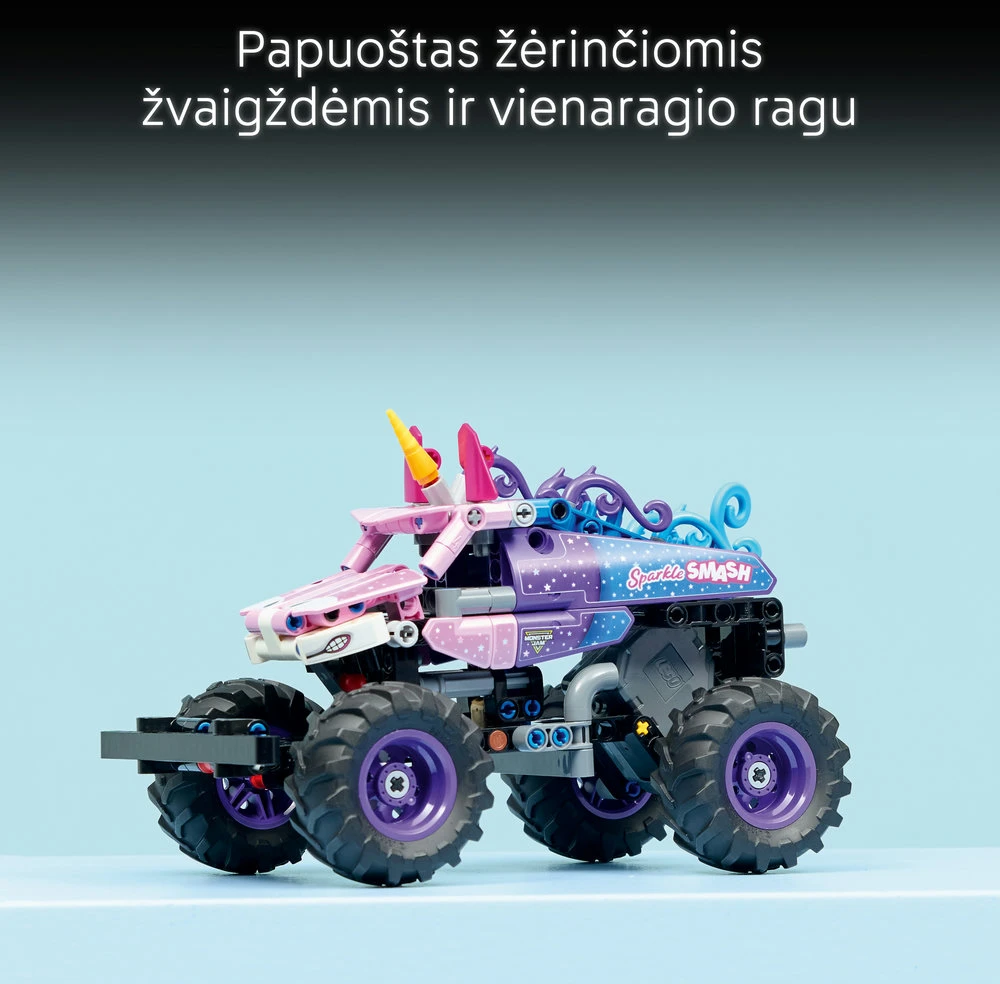 LEGO® Technic Spyruoklinis Monster Jam™ Sparkle Smash™ 42220