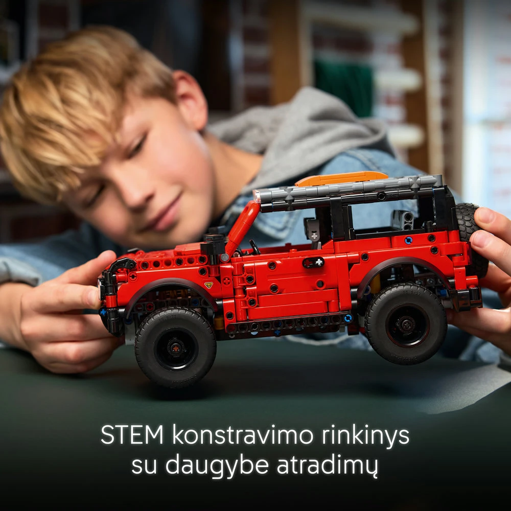 LEGO® Technic Visureigis Ford Bronco® STEM rinkinys 42213