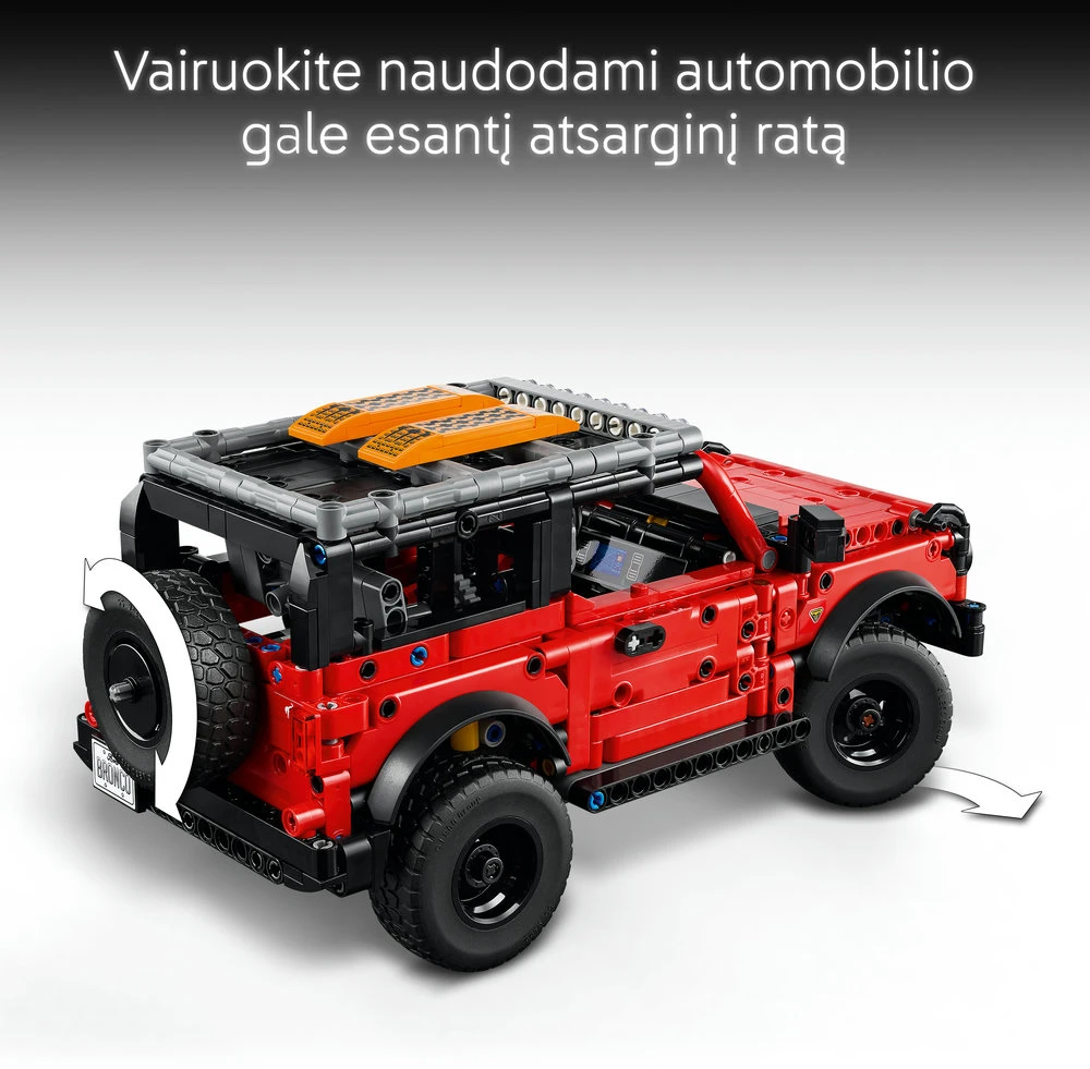LEGO® Technic Visureigis Ford Bronco® STEM rinkinys 42213