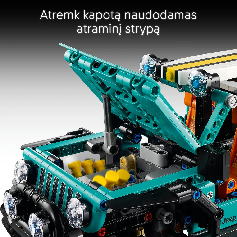 LEGO® Technic Visureigis „Jeep® Wrangler Rubicon“, 42227