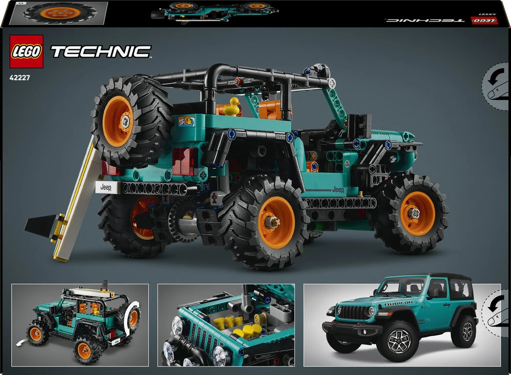 LEGO® Technic Visureigis „Jeep® Wrangler Rubicon“, 42227