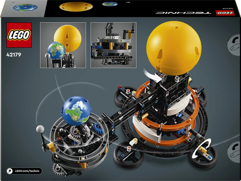 LEGO® Technic Žemė ir orbita skriejantis Mėnulis (42179)