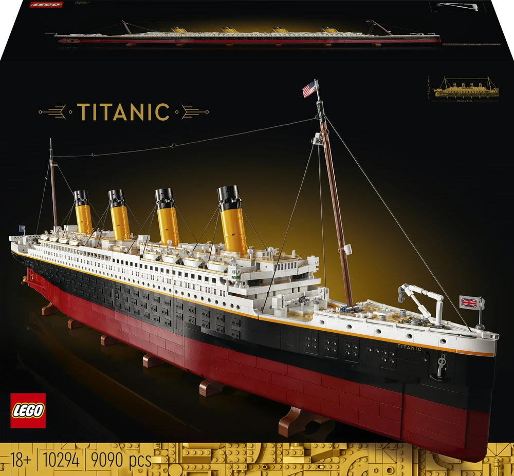 LEGO® Titanikas (10294) Konstravimo rinkinys (9 090 dalių) 10294