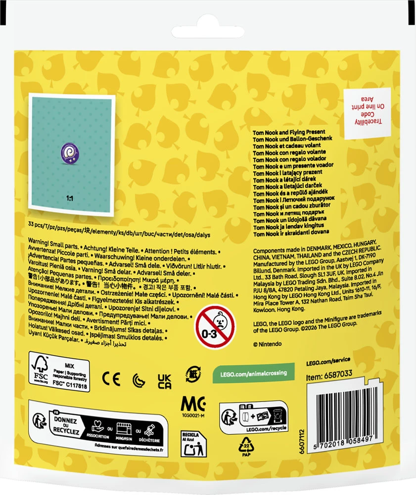 LEGO® Tom Nook ir skraidanti dovana 30731