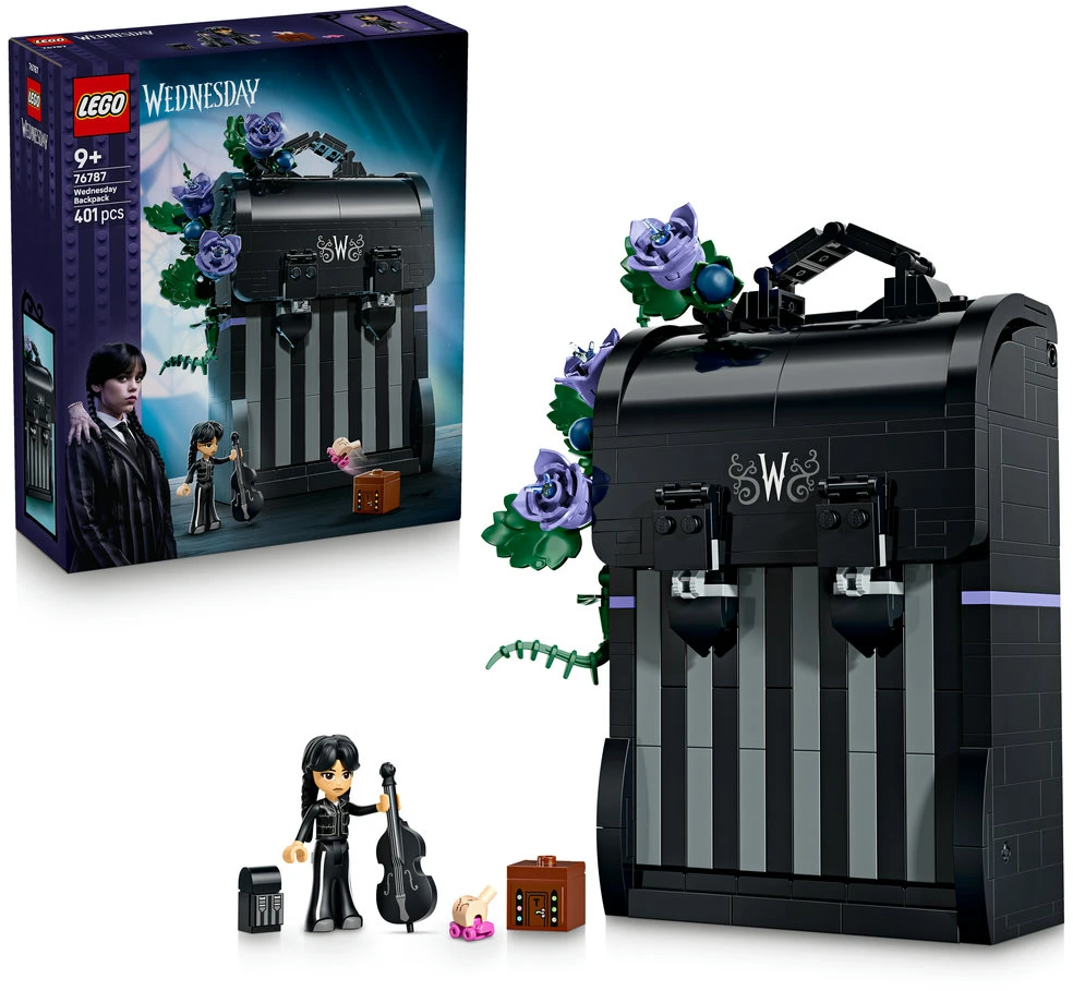 LEGO® Trečiadienės kuprinė, konstruktorius vaikams, 76787
