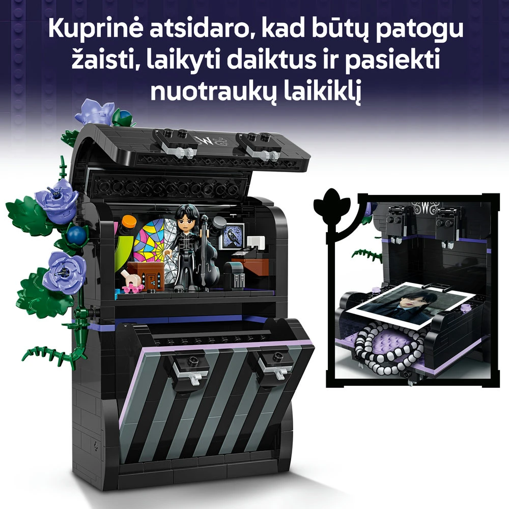 LEGO® Trečiadienės kuprinė, konstruktorius vaikams, 76787