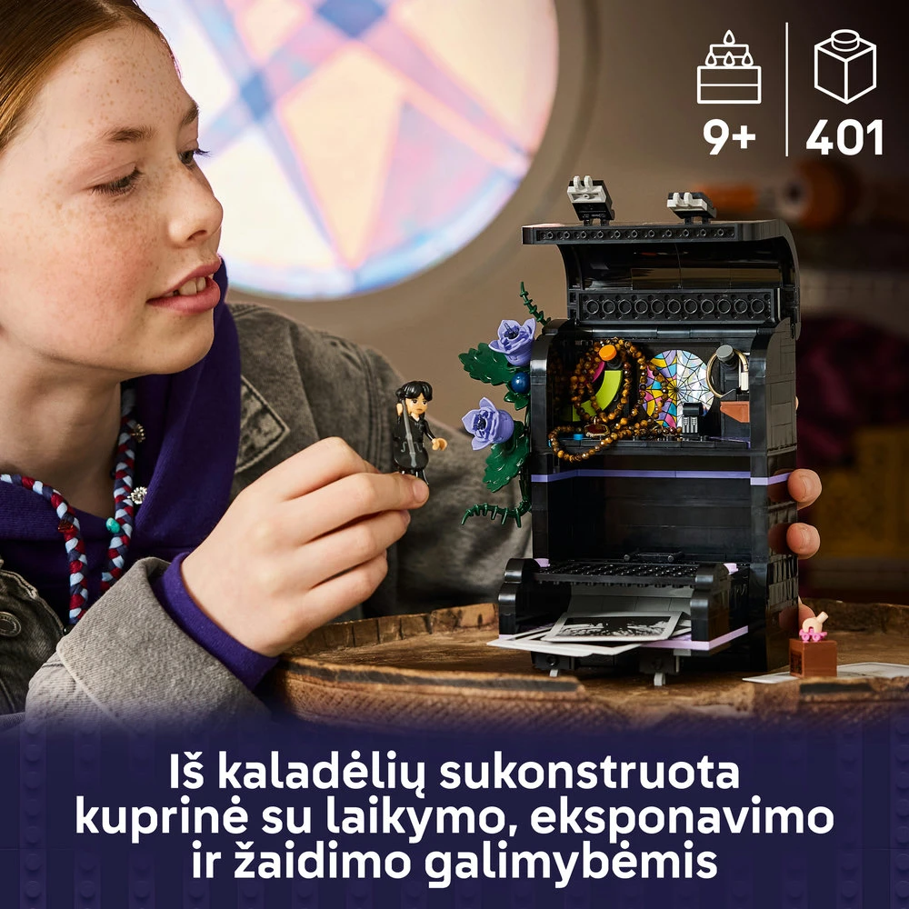 LEGO® Trečiadienės kuprinė, konstruktorius vaikams, 76787