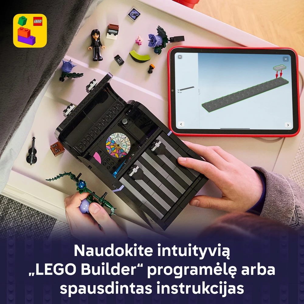 LEGO® Trečiadienės kuprinė, konstruktorius vaikams, 76787