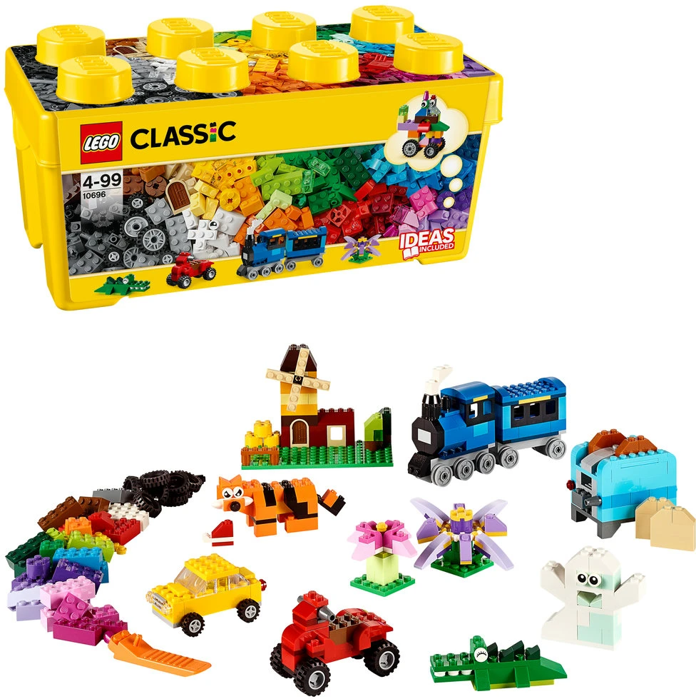 LEGO® Classic vidutinio dydžio kaladėlių dėžė (10696)