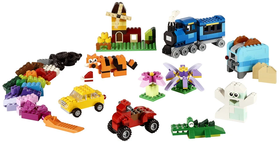 LEGO® Classic vidutinio dydžio kaladėlių dėžė (10696)