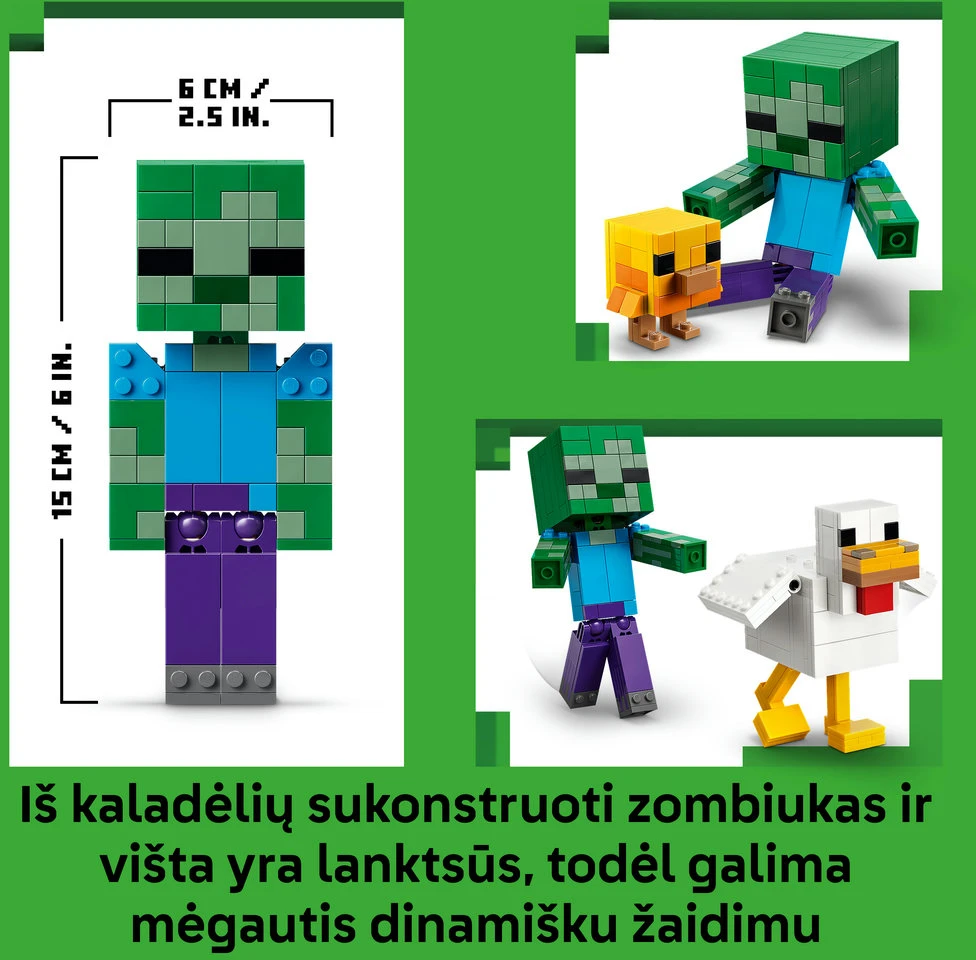 LEGO® Vištų raitelis 21582