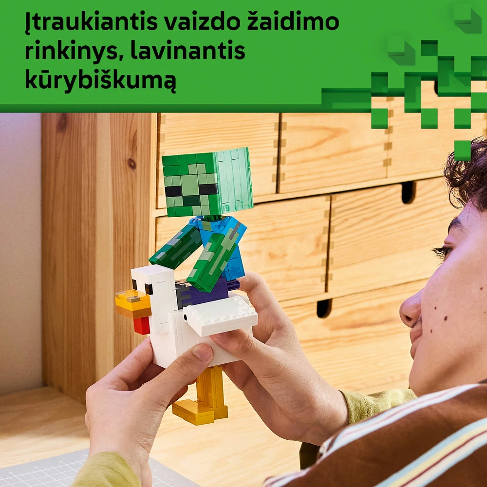 LEGO® Vištų raitelis 21582