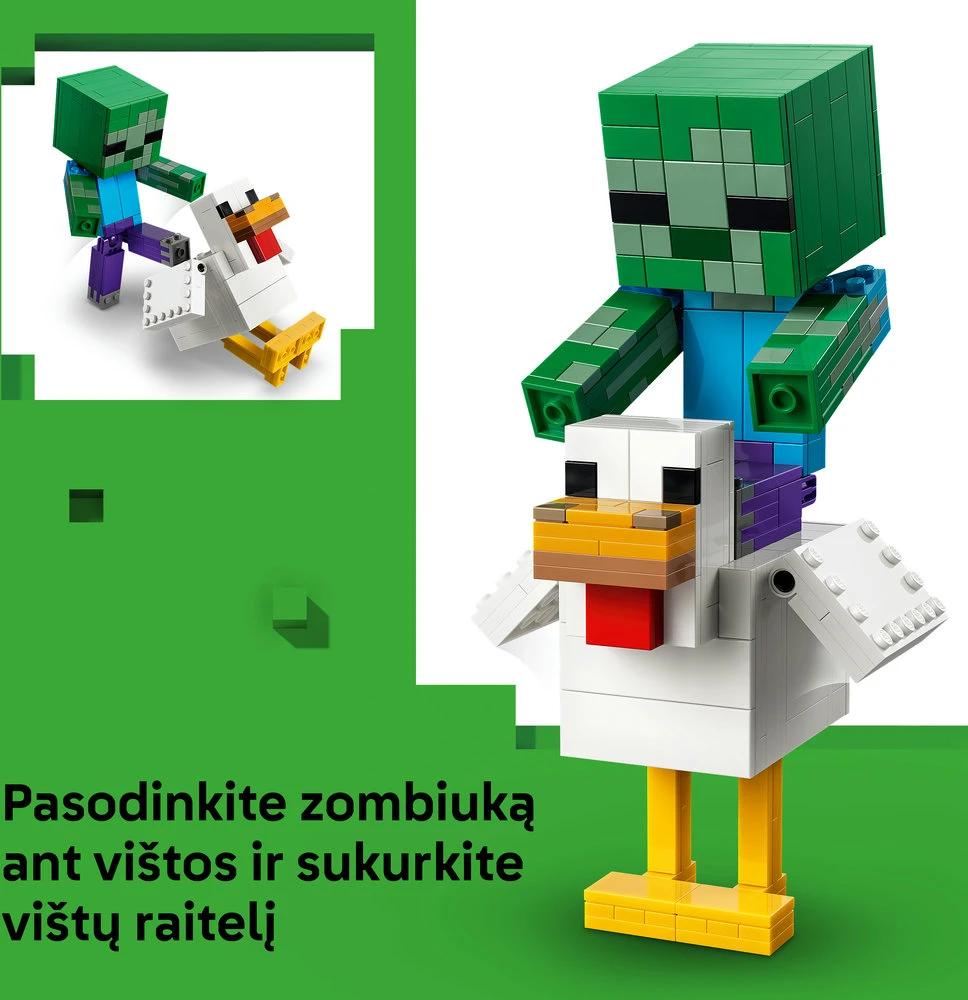 LEGO® Vištų raitelis 21582