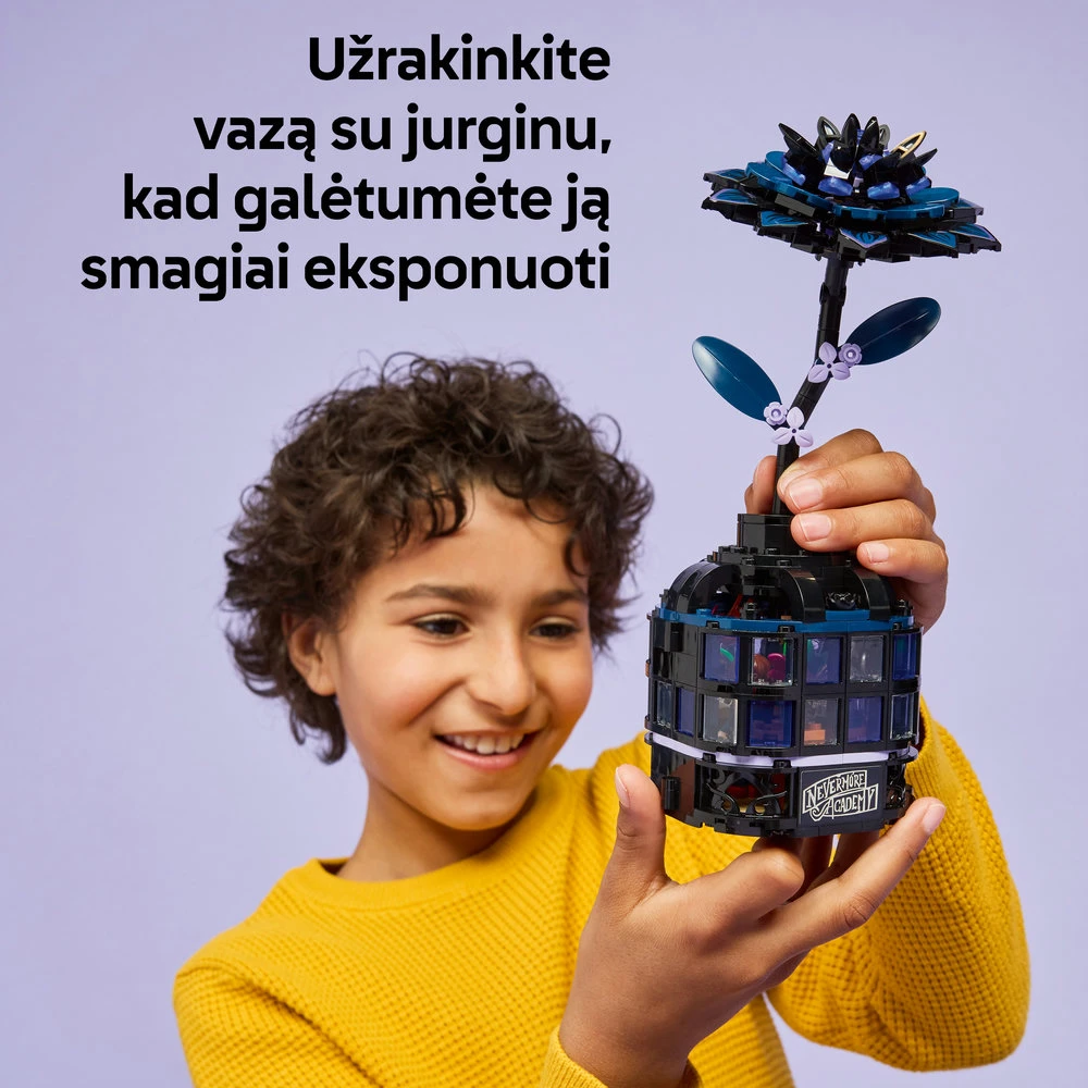 LEGO® Wednesday Juodas jurgino žiedas (76784)