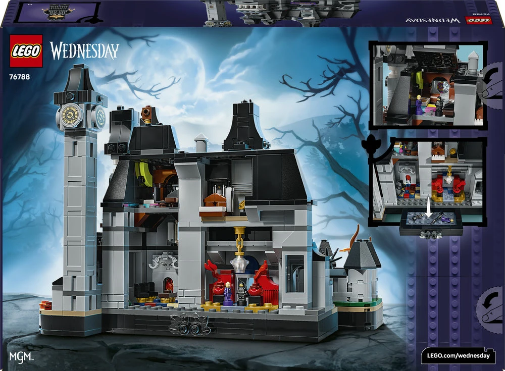 LEGO® Wednesday Nevermore Academy Paslaptingas žaislas 76788