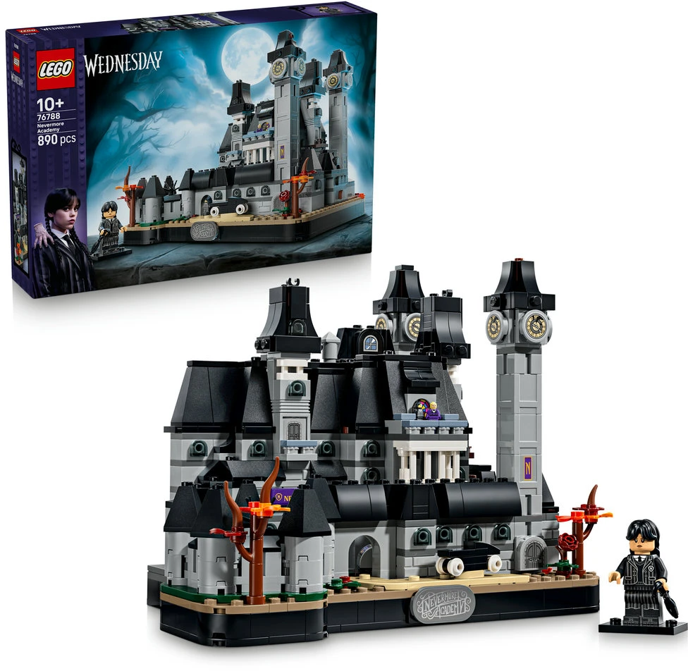 LEGO® Wednesday Nevermore Academy Paslaptingas žaislas 76788