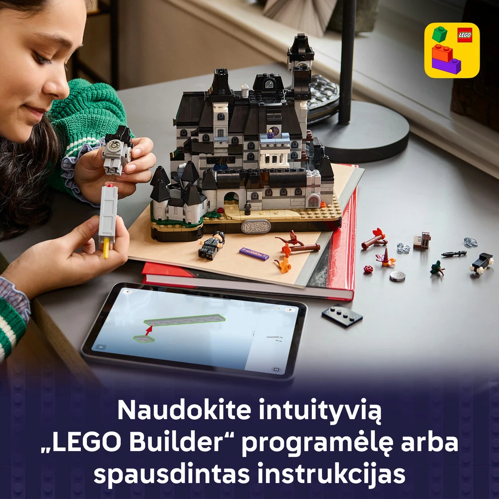 LEGO® Wednesday Nevermore Academy Paslaptingas žaislas 76788