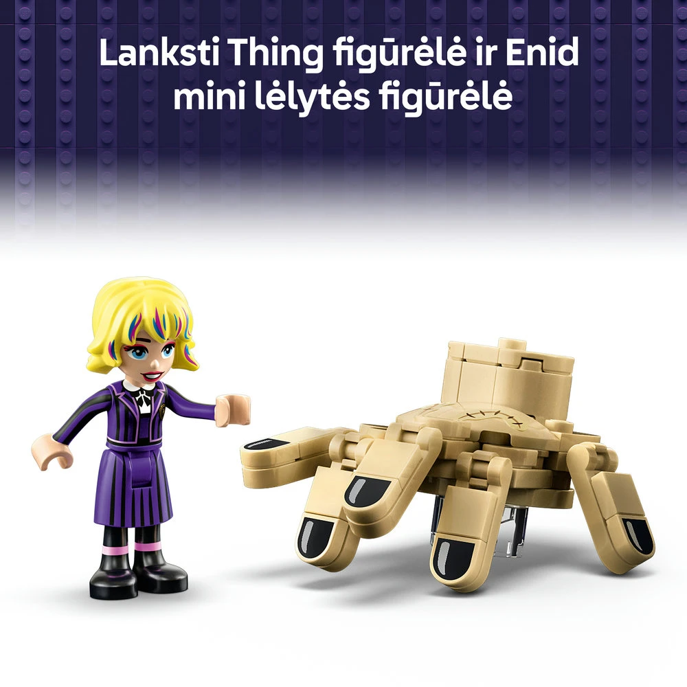 LEGO® Wednesday Thing butas, konstravimo rinkinys 76785
