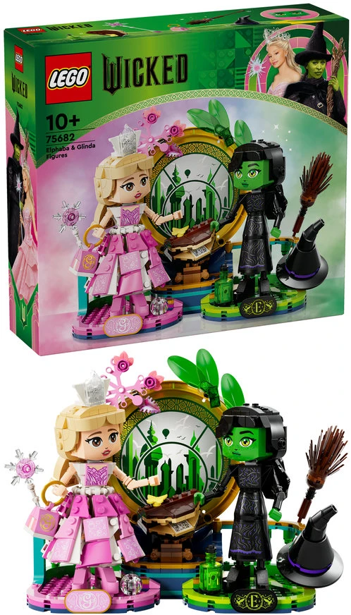 LEGO® Wicked Elphaba ir Glinda figūrėlės (75682)